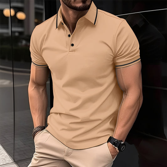 Mervyn - Lässiges, kurzärmeliges Sport-Poloshirt für Herren