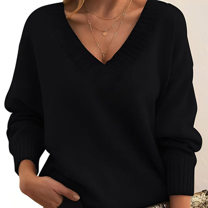 Merideth - Einfacher, vielseitiger Pullover für Damen