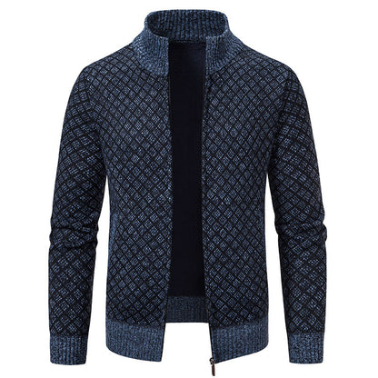 Dwaine - Lässige Karojacke mit hohem Kragen für Herren
