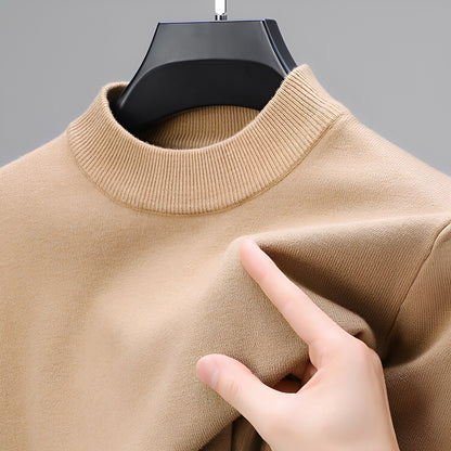 Davis - Lässiger Kaschmirpullover mit Saum für Herren