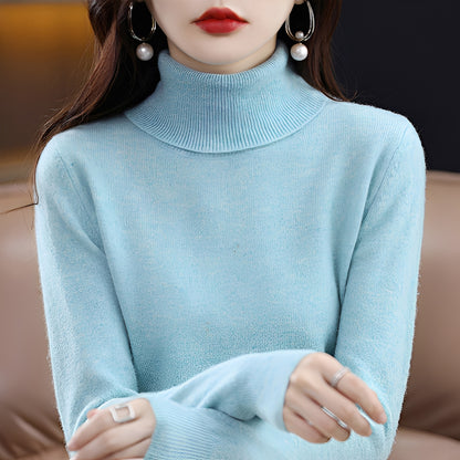 Jocelin - Schlanker Rollkragenpullover für Damen