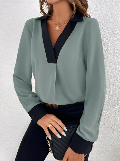Katheryn - Lässige, bequeme, locker sitzende Bluse für Damen