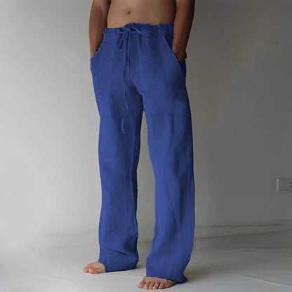 Martin - Lässige, lockere Leinenhose für Herren