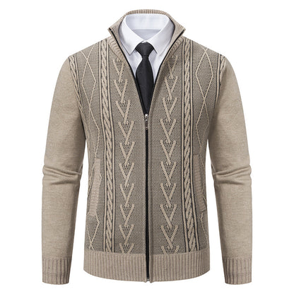 Stafford - Eleganter Cardigan mit Reißverschluss für Herren
