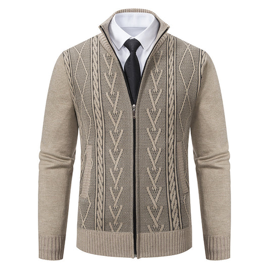 Stafford - Eleganter Cardigan mit Reißverschluss für Herren