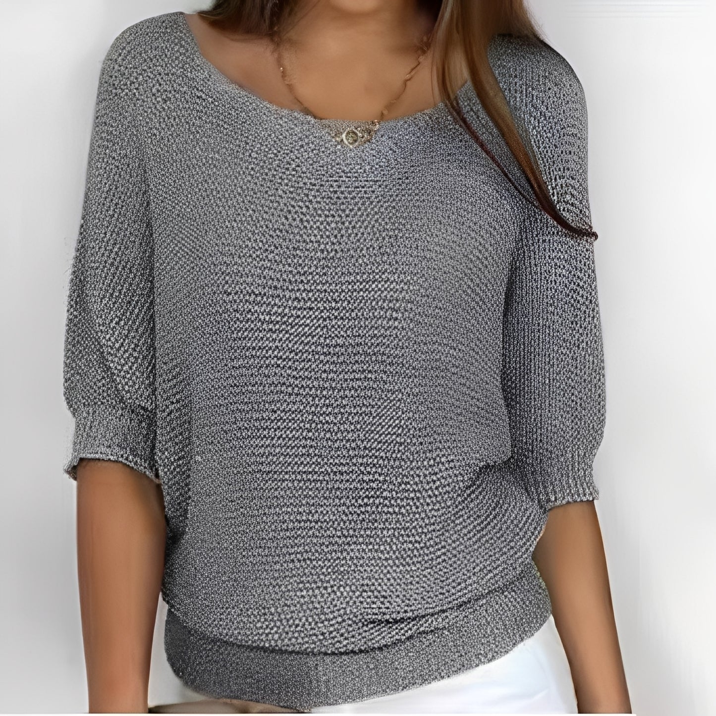 Kathleen - Bequemer, locker sitzender Pullover für Damen