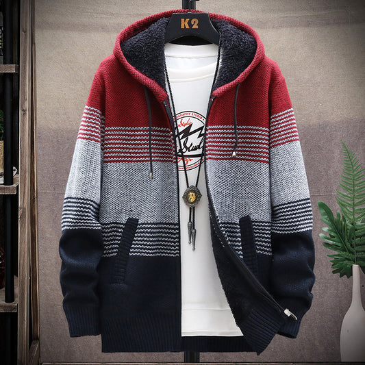 Dawson - Lässige lange Jacke mit Kapuze für Herren