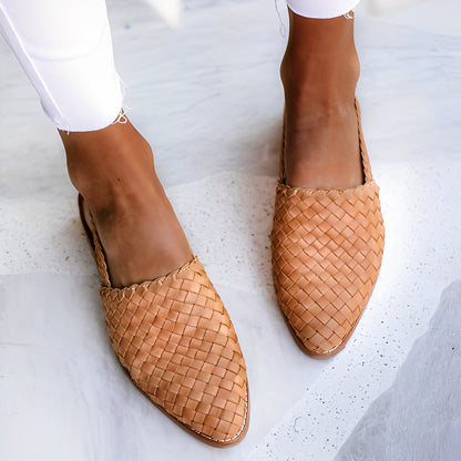 Shirley - Stilvolle flache Schuhe mit spitzer Zehenpartie für Damen