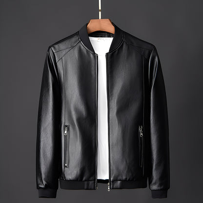 Jeremy - Stilvolle Biker-Lederjacke für Herren