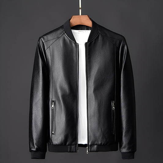 Jeremy - Stilvolle Biker-Lederjacke für Herren