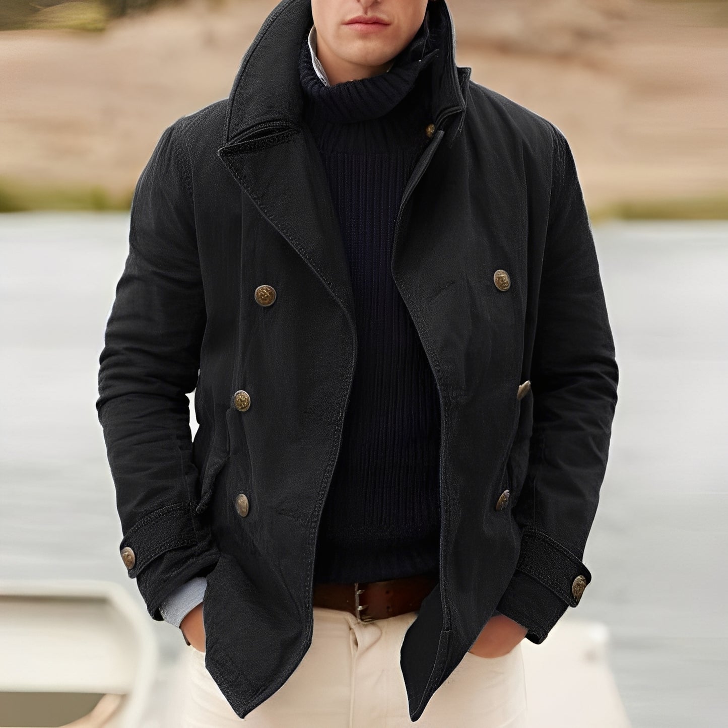 Jerome - Stilvolle, dicke Jacke für Herren