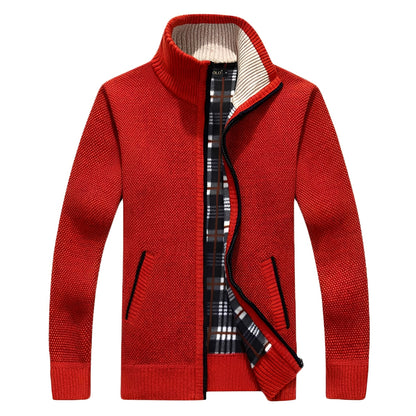 Malinda - Stilvoller Cardigan mit weichem Fleecefutter für Herren