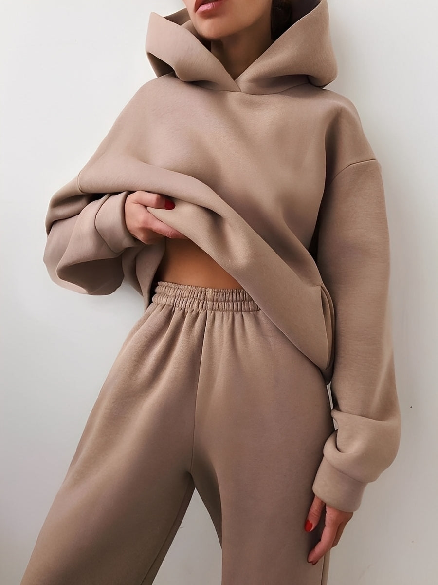 Jasmine - Locker sitzendes Jogging-Set mit Kapuze für Damen