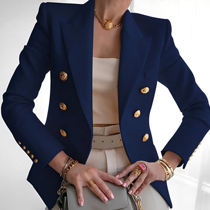 Raschelle - Klassischer Blazer mit Knöpfen für Damen