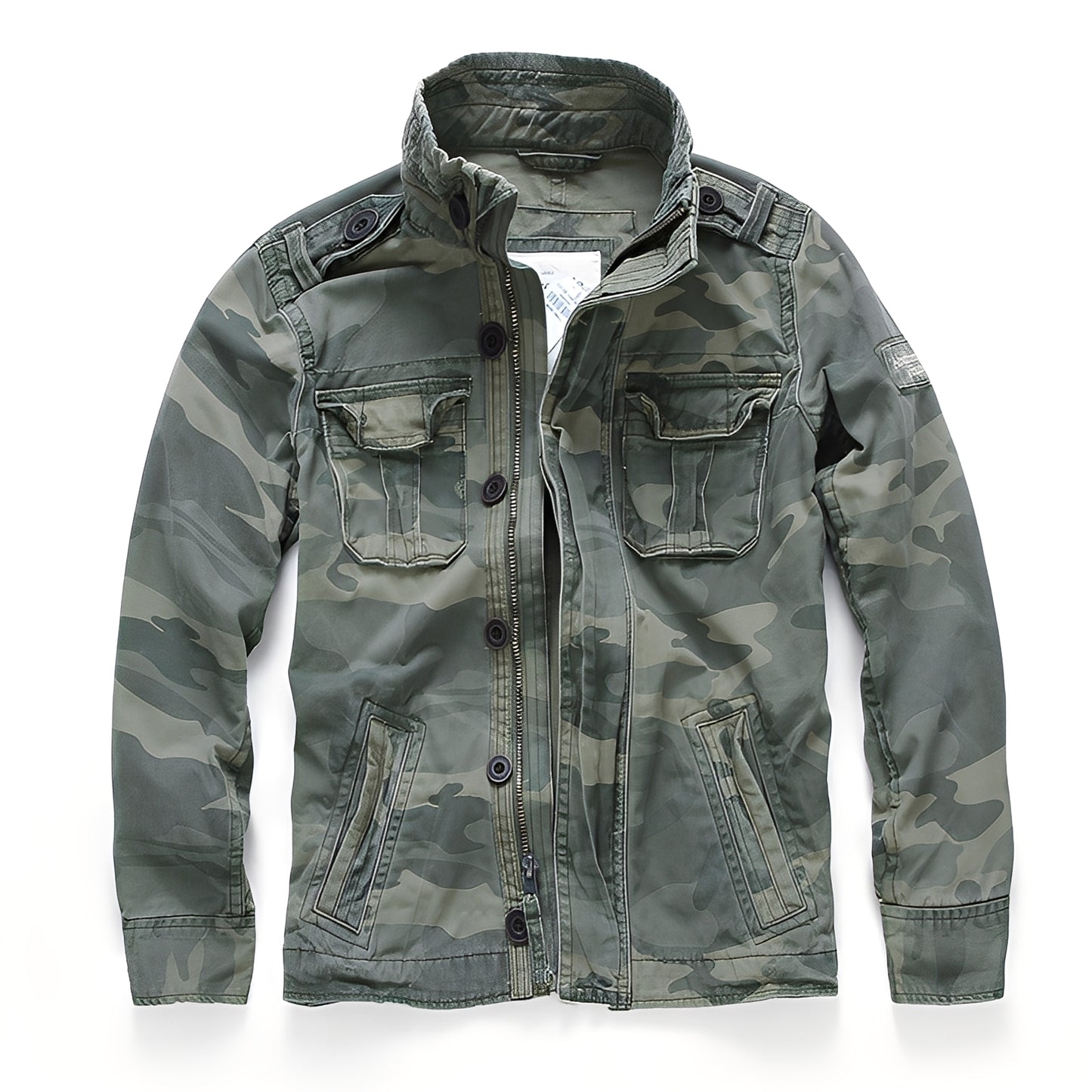 Trenton - Klassische Jeansjacke mit Taschen für Herren