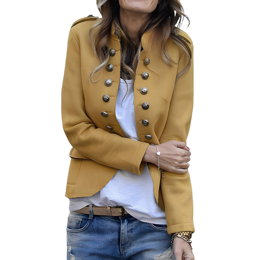 Rhoda - Stilvoller Blazer mit Stehkragen für Damen