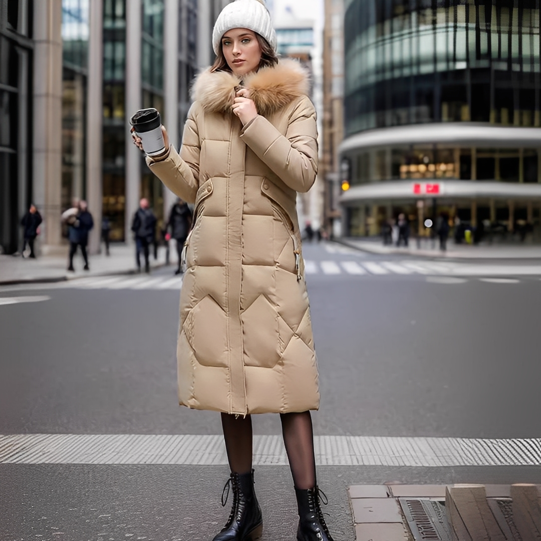 Marcellette - Damen-Winterjacke mit Kapuze