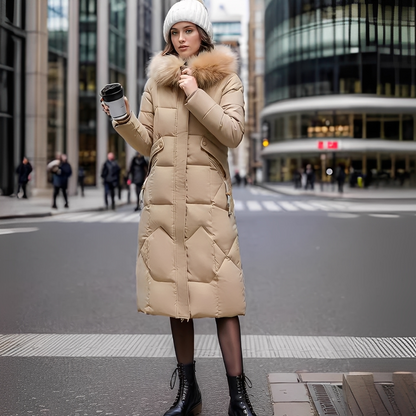Marcellette - Damen-Winterjacke mit Kapuze