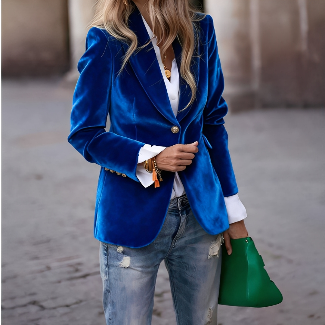 Lyliane - Zeitlose, legere Damenjacke mit Knöpfen