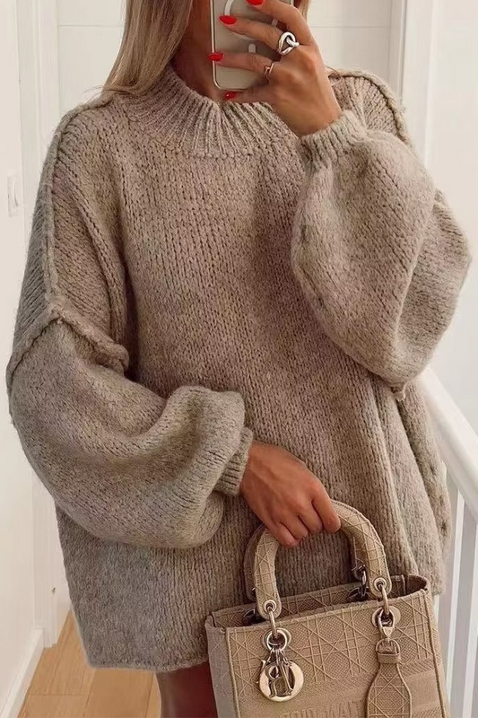 Suki - Dünner Pulli mit Rundhals