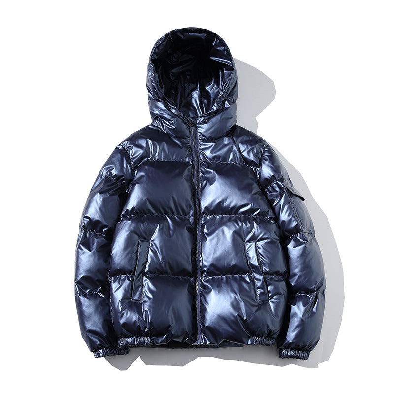 Ormond - Glänzende, dick gefütterte Winterjacke für Herren
