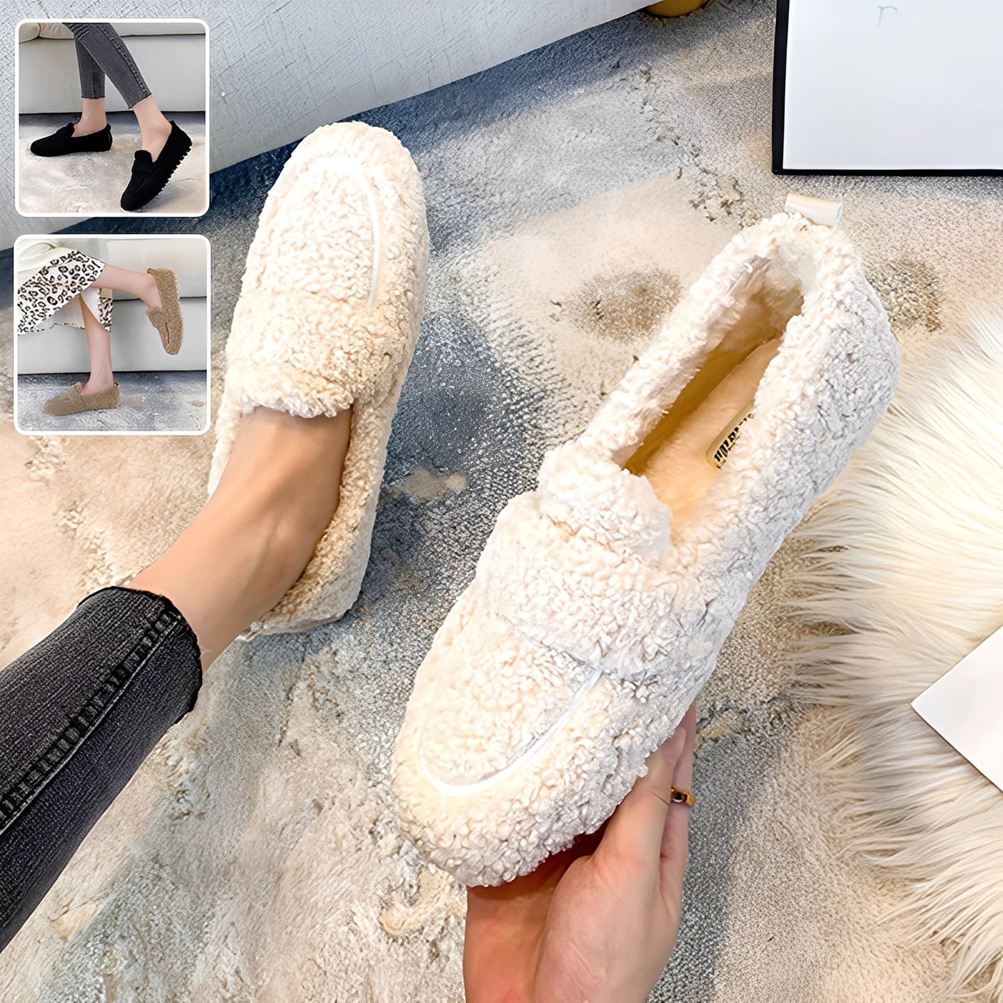 Mara - Warme Wintermokassins für Damen