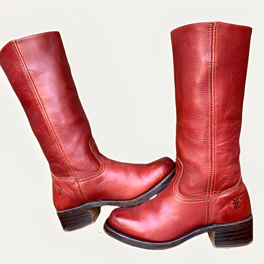 Gloriana - Klassische Cowboystiefel mit Struktur für Damen