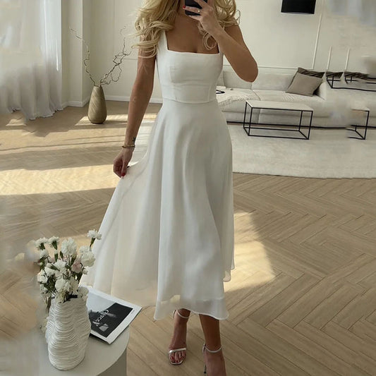Sofia – Ärmelloses Elegantes Kleid