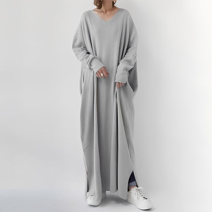 Emilee - Schickes, locker sitzendes langes Kleid für Damen