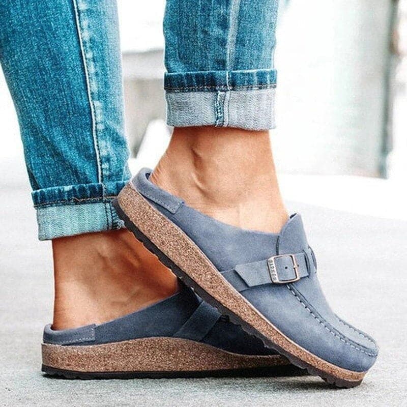 Sofie – Bequeme Damenclogs mit einstellbarem Riemen