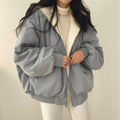 Mallaury - Kuschelige Damen-Winterjacke mit lockerer Passform