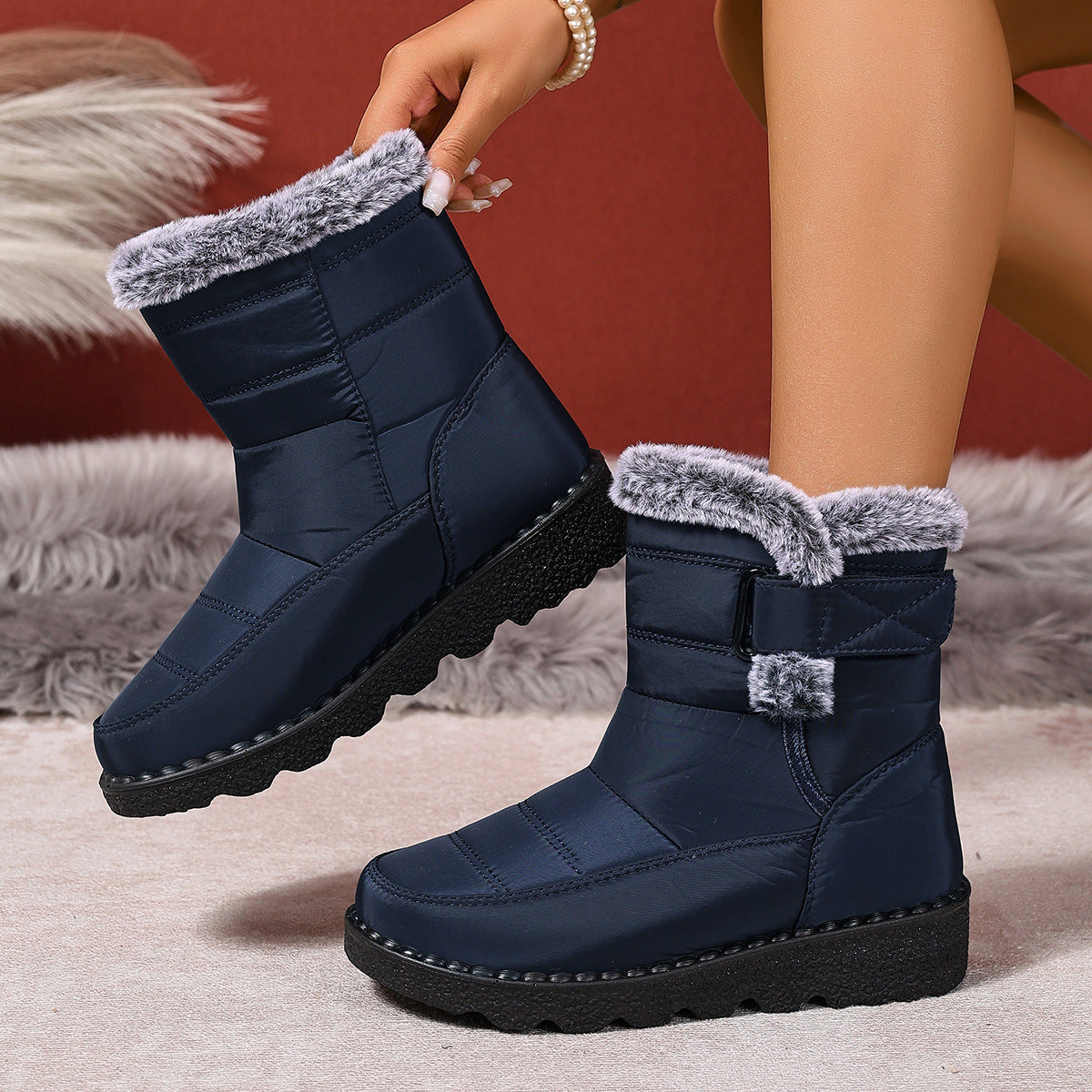 Denise - Lässige wasserdichte Schneestiefel für Damen