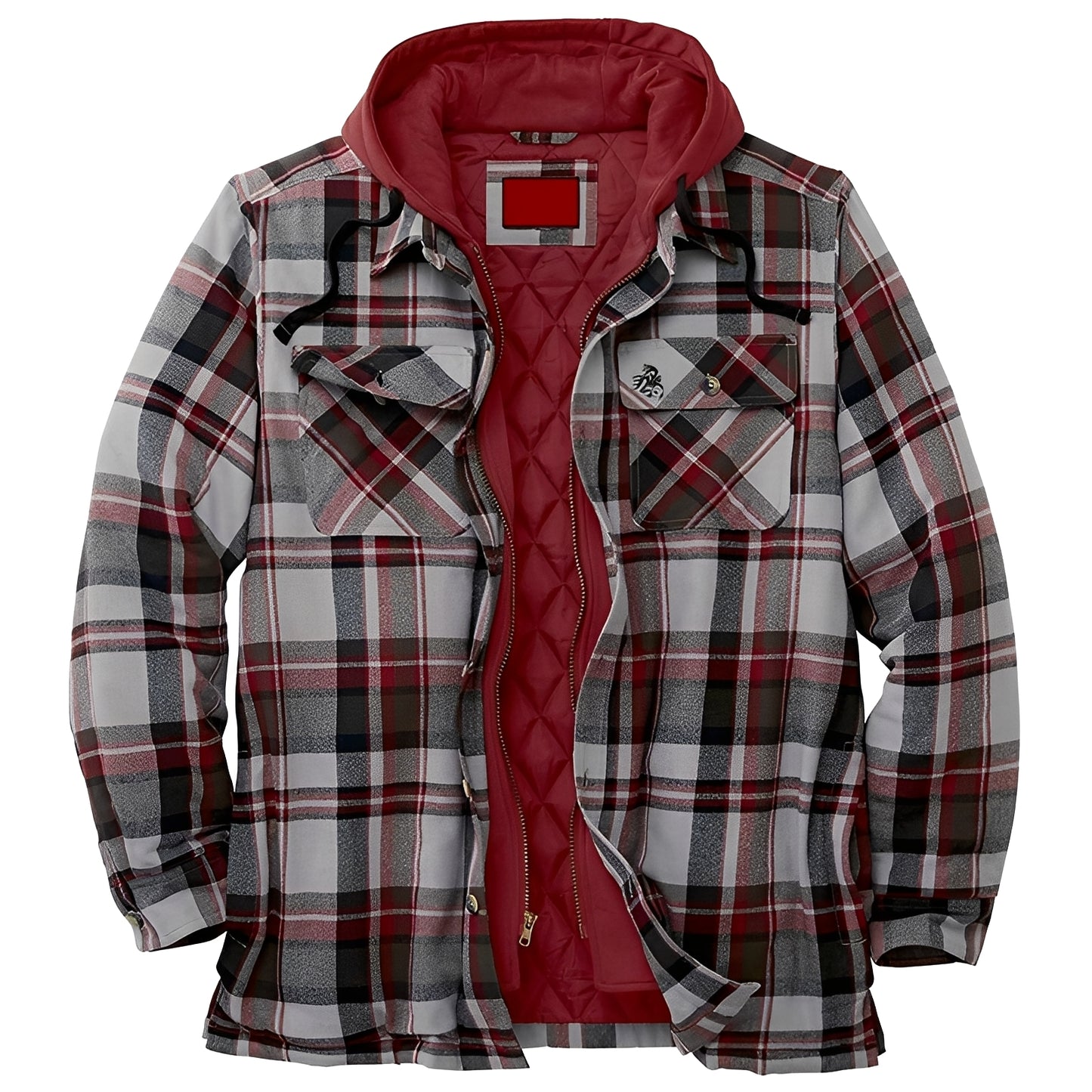 Denzil - Lässige Flanelljacke mit Karomuster für Herren