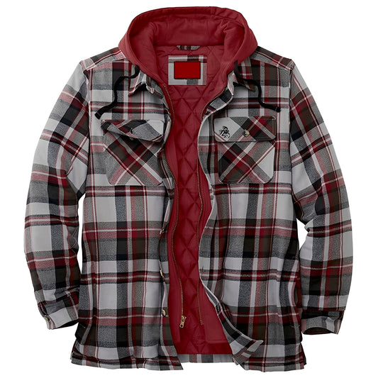 Denzil - Lässige Flanelljacke mit Karomuster für Herren