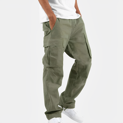 Gresham - Lässige, weite Cargohose für Herren