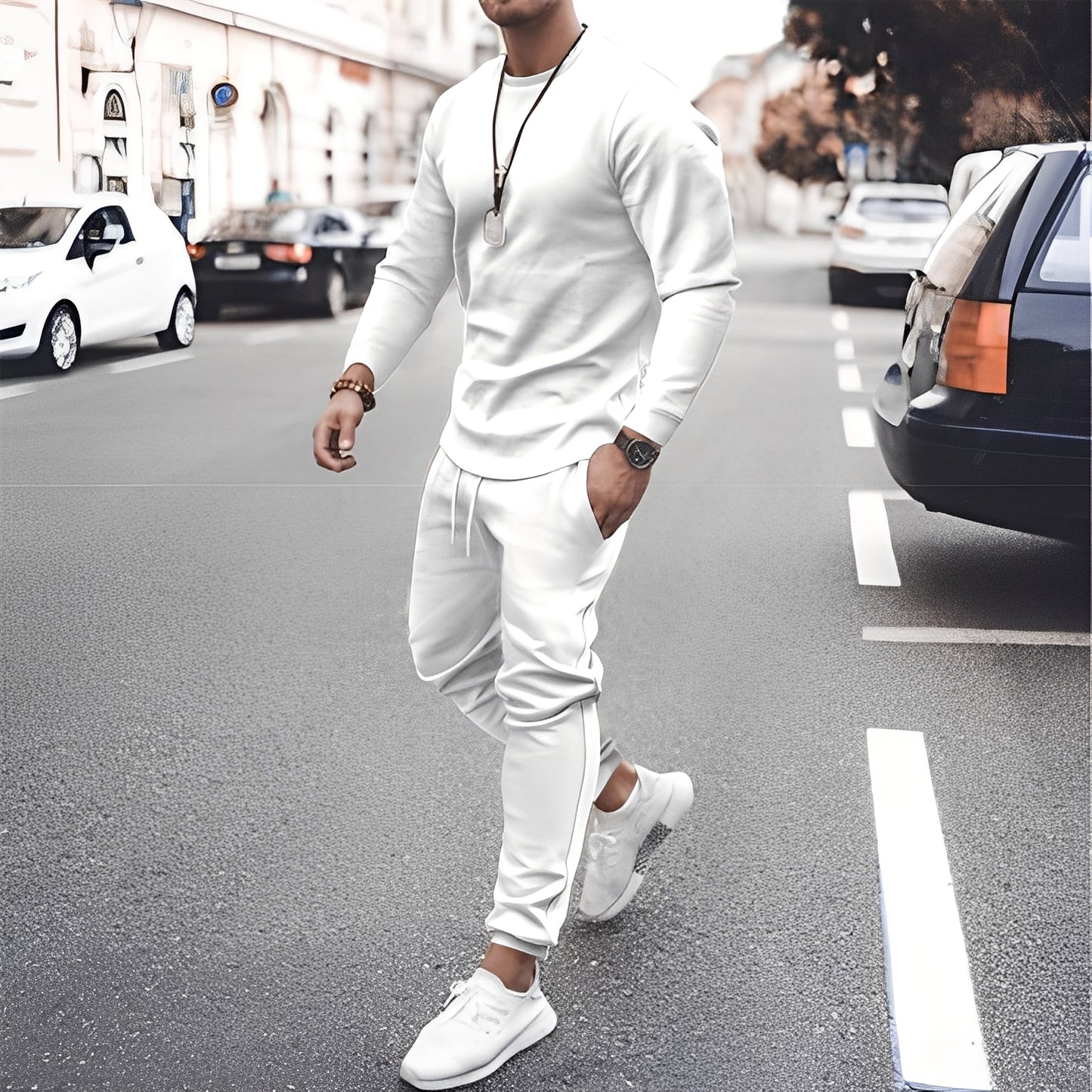 Dwayne - Modisches Trainingsanzug-Set für Herren