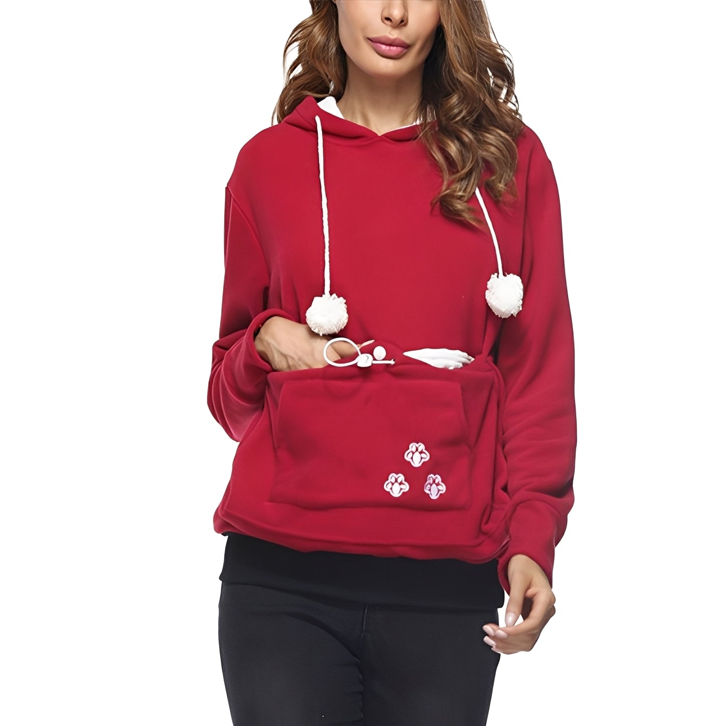 Samantha - Stilvoller Hoodie mit Tasche für Damen