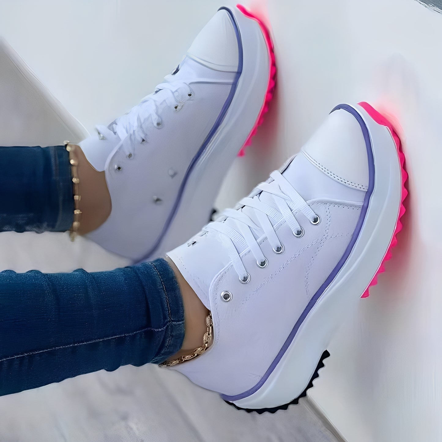 Mellony - Lässige Schuhe mit dicken Sohlen für Damen