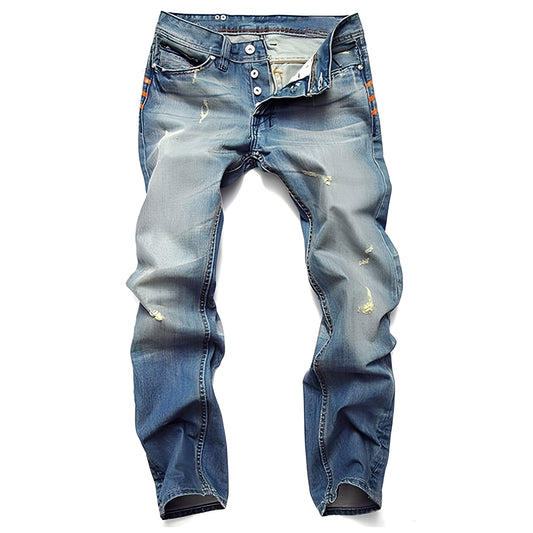 Kaleb - Klassische Jeans mit Rips für Herren