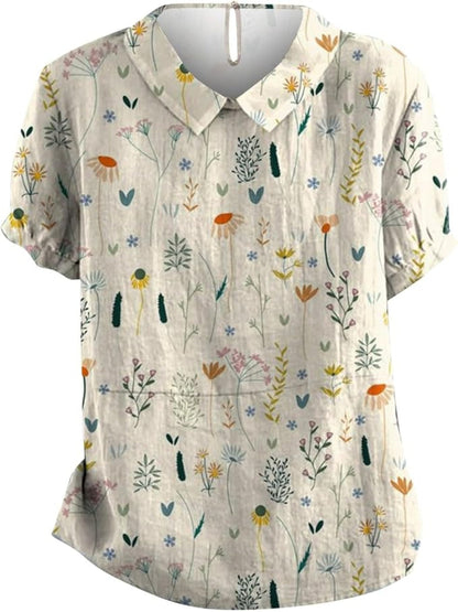 Raelyn - Wildblumen Bluse