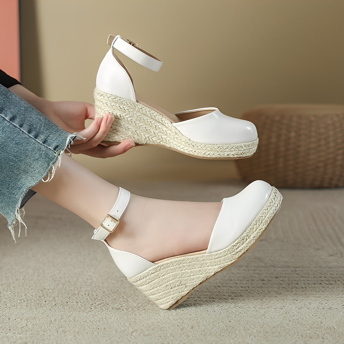 Yasmine - Trendige Keilabsatzsandalen für Damen