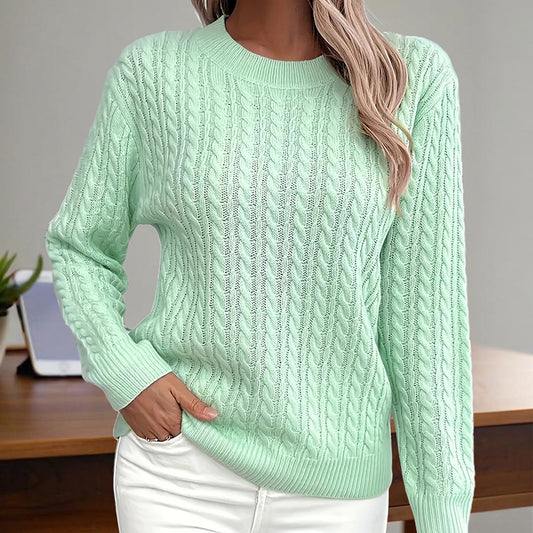 Adamina - Stilvoller strukturierter Pullover für Damen