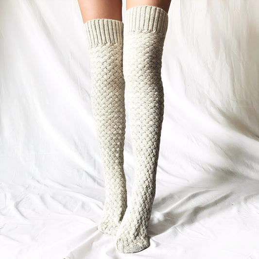 Madeline - Dicke, warme Overknee-Socken für Damen