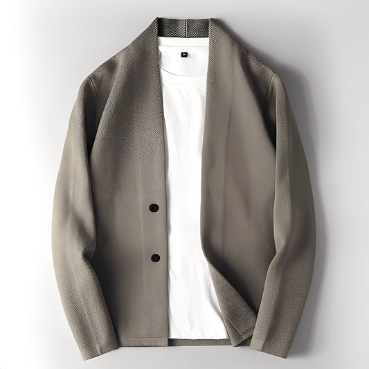 Nickolas - Lässige Strickjacke mit Knöpfen für Herren