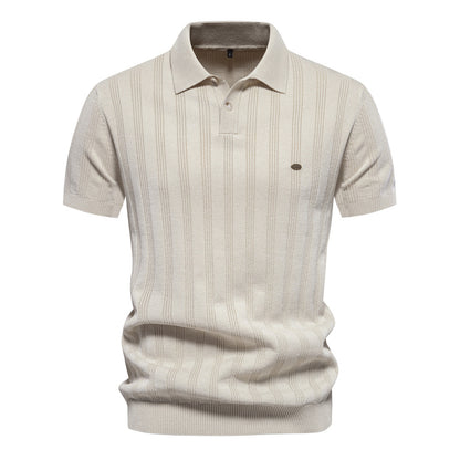 Paxton - Lässiges Poloshirt aus Merinowolle für Herren