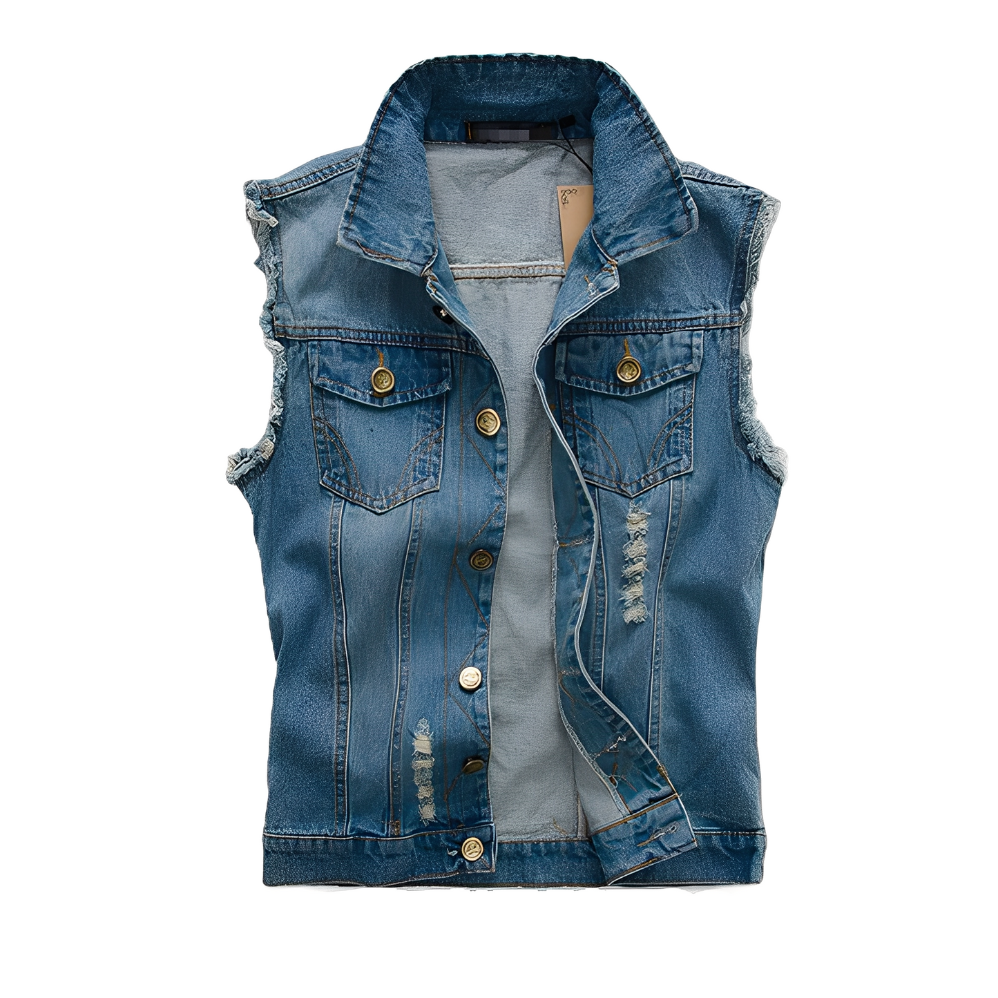 Morley - Retro-Jeansweste mit Taschen  für Herren