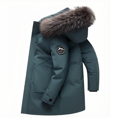Crosby - Daunenjacke mit Fellkapuze für Herren