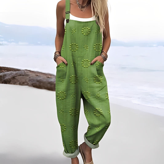 Gladys - Künstlerisch designter Damen-Jumpsuit