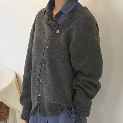 Arianna - Lockere Kaschmirjacke mit Knöpfen für Frauen