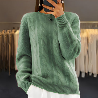 Leanne - Klassischer, stilvoller Strickpullover für Damen